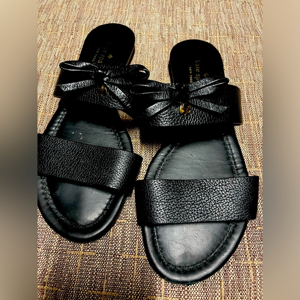 Kate Spade black Sandals Sz 8